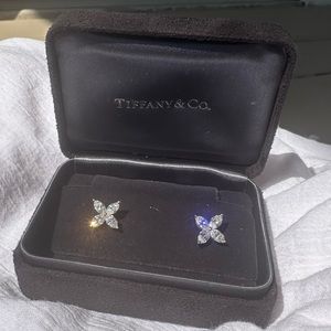Tiffany and Co Victoria Diamond Earrings
